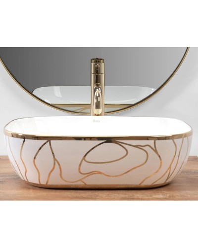 Раковина 46,5х33,5 см Rea Belinda REA-U8472