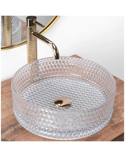 Раковина 35,5х35,5 см Rea Cristal REA-U9670