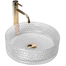 Раковина 35,5х35,5 см Rea Cristal REA-U9670