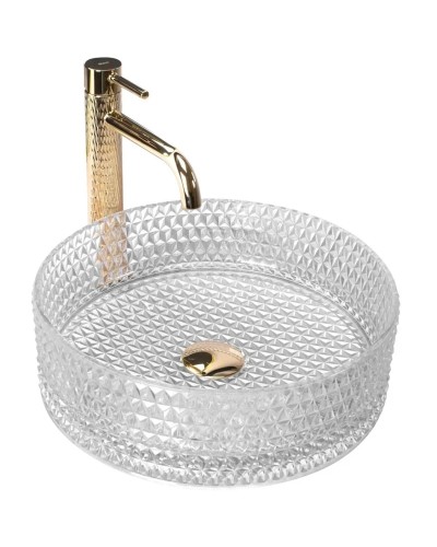 Раковина 35,5х35,5 см Rea Cristal REA-U9670
