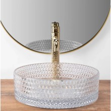 Раковина 35,5х35,5 см Rea Cristal REA-U9670