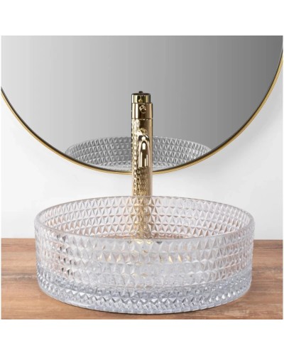 Раковина 35,5х35,5 см Rea Cristal REA-U9670