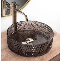 Раковина 35,5х35,5 см Rea Cristal REA-U9671