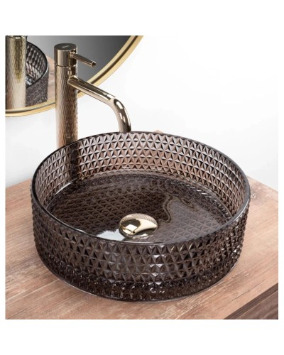 Раковина 35,5х35,5 см Rea Cristal REA-U9671