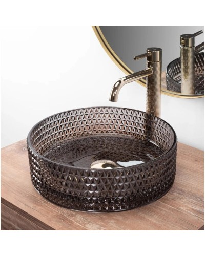 Раковина 35,5х35,5 см Rea Cristal REA-U9671