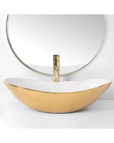 Раковина 62,5х36 см Rea Royal REA-U7808