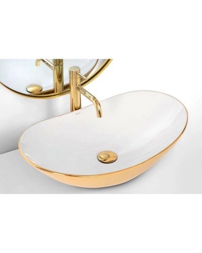 Раковина 62,5х36 см Rea Royal REA-U7808