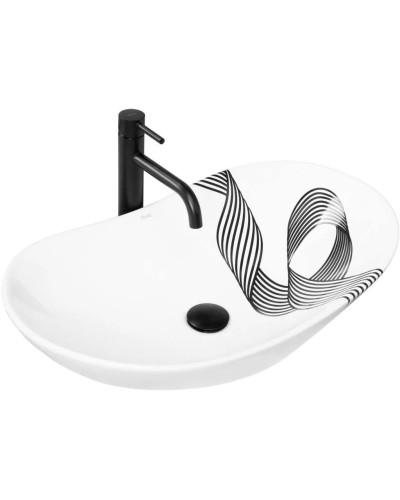 Раковина 62,5х36 см Rea Royal REA-U8887