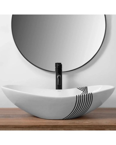 Раковина 62,5х36 см Rea Royal REA-U8887