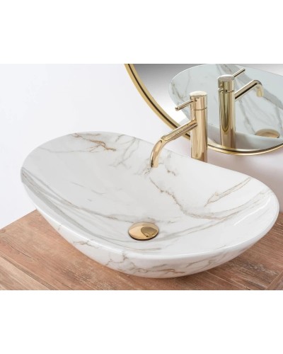 Раковина 62,5х36 см Rea Royal REA-U8548