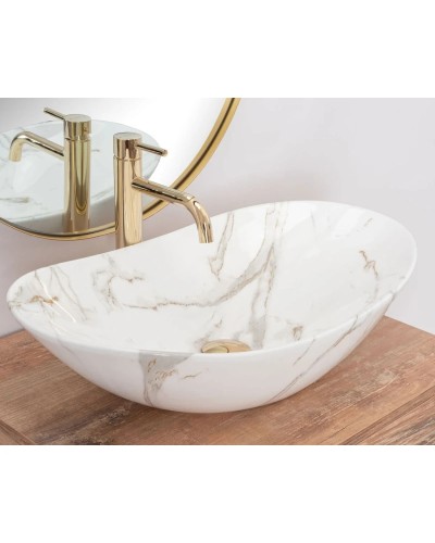 Раковина 62,5х36 см Rea Royal REA-U8548