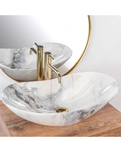 Раковина 62,5х36 см Rea Royal REA-U8596