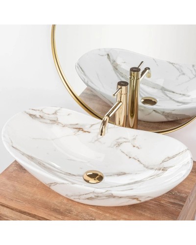 Раковина 62,5х36 см Rea Royal REA-U8597