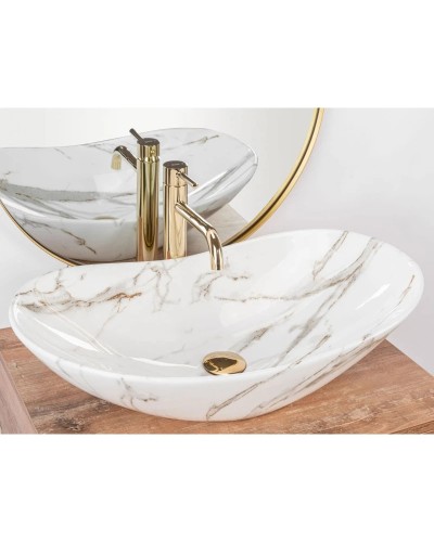 Раковина 62,5х36 см Rea Royal REA-U8597