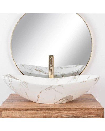 Раковина 62,5х36 см Rea Royal REA-U8598