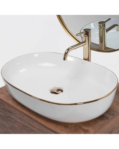 Раковина 60,5х41 см Rea Cleo REA-U6211