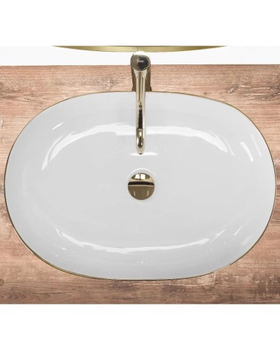 Раковина 60,5х41 см Rea Cleo REA-U6211