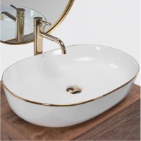 Раковина 60,5х41 см Rea Cleo REA-U6211