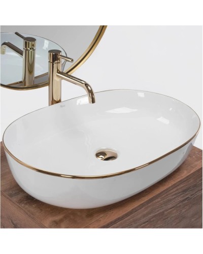 Раковина 60,5х41 см Rea Cleo REA-U6211