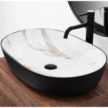 Раковина 60,5х41 см Rea Cleo REA-U6625