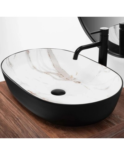 Раковина 60,5х41 см Rea Cleo REA-U6625