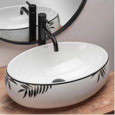 Раковина 46,5х31 см Rea Shila REA-U6655