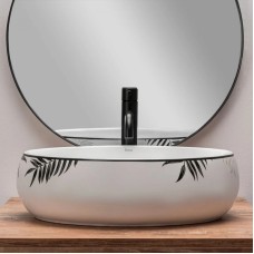 Раковина 46,5х31 см Rea Shila REA-U6655