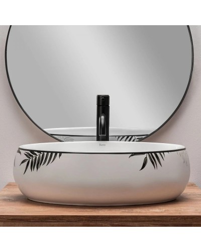 Раковина 46,5х31 см Rea Shila REA-U6655