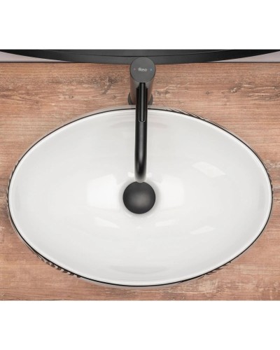 Раковина 46,5х31 см Rea Shila REA-U6655