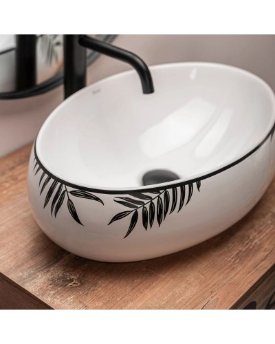 Раковина 46,5х31 см Rea Shila REA-U6655