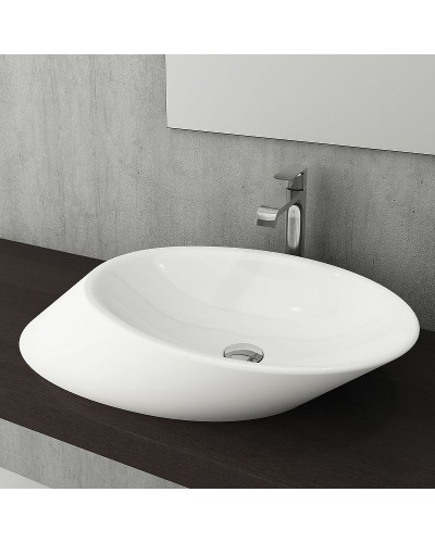 Раковина-чаша Bocchi Vessel 72 1013-001-0125 Белая глянцевая