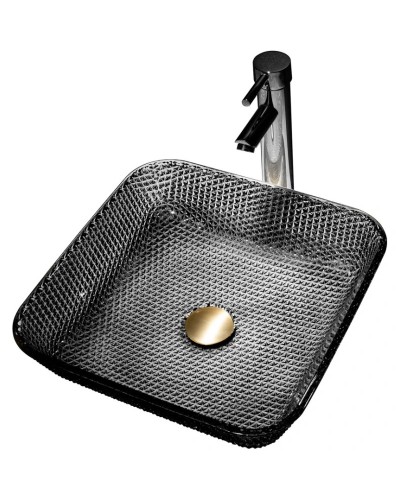 Раковина 39х39 см Abber Glas AK2311B