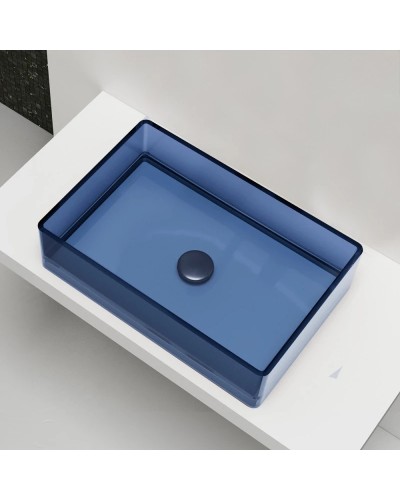 Раковина 60х40 см Abber Kristall AT2803Saphir