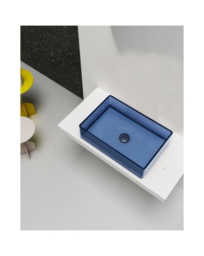 Раковина 60х40 см Abber Kristall AT2803Saphir