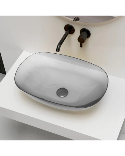 Раковина 54х36 см Abber Kristall AT2809Perle