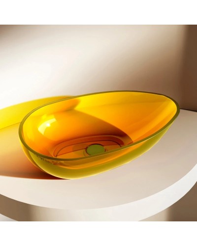 Раковина 60х36 см Abber Kristall AT2811Amber