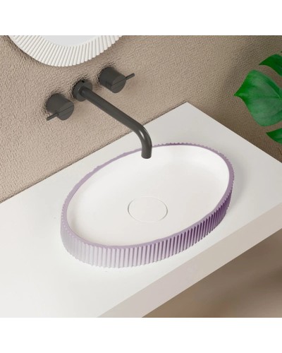 Раковина 50х32 см Abber Stein AS2603Violett