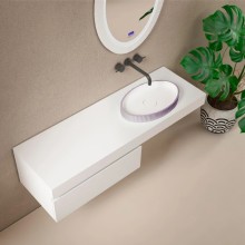 Раковина 50х32 см Abber Stein AS2603Violett