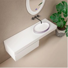 Раковина 50х32 см Abber Stein AS2603Violett