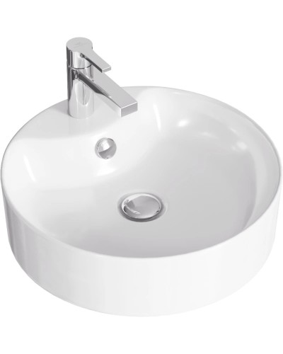 Раковина 43,3х43,3 см Aqwella Best Shelf WB.CT/Best/43-C.Shelf/WHT