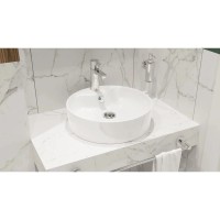 Раковина 43,3х43,3 см Aqwella Best Shelf WB.CT/Best/43-C.Shelf/WHT