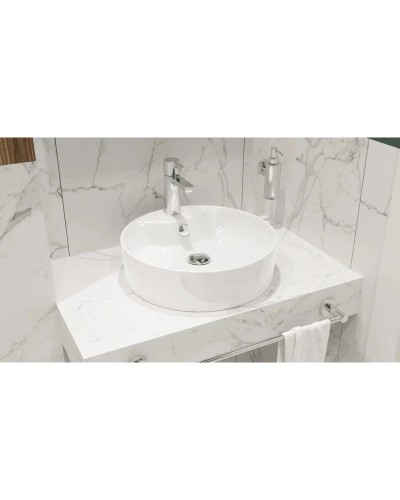 Раковина 43,3х43,3 см Aqwella Best Shelf WB.CT/Best/43-C.Shelf/WHT