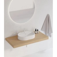 Раковина 55х40 см Ravak Ceramic Slim Shelf O XJX01155003