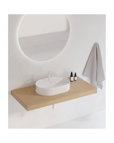 Раковина 55х40 см Ravak Ceramic Slim Shelf O XJX01155003