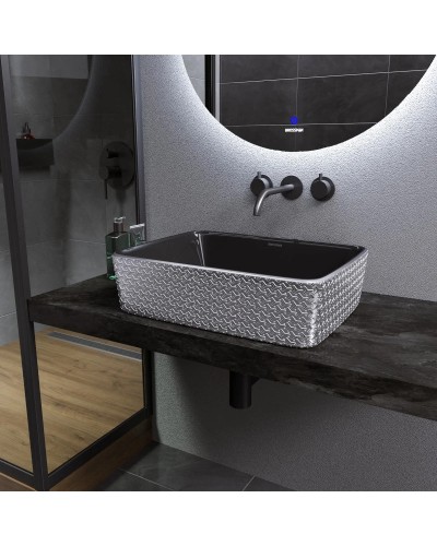 Раковина 48х37 см Grossman GR-3016SBR