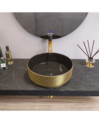 Раковина 35,5х35,5 см Grossman GR-5010GBR