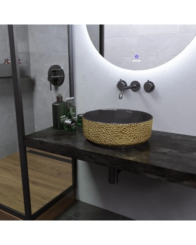 Раковина 35,5х35,5 см Grossman GR-5010GBL