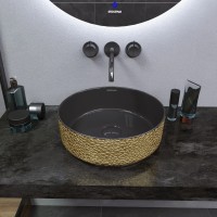 Раковина 35,5х35,5 см Grossman GR-5010GBL