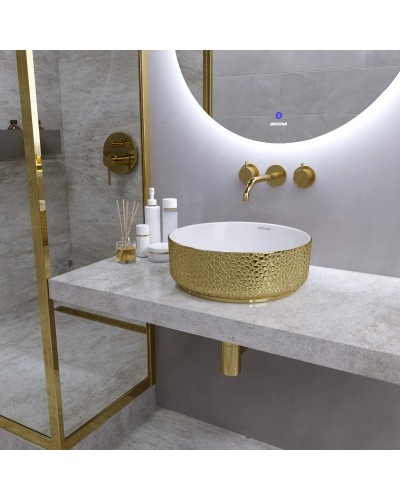 Раковина 35,5х35,5 см Grossman GR-5010GWL