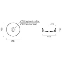 Раковина 45х45 см GSI Kube X 942708